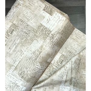 Beautiful Backing: Parchment, Ephemera 108" Wide | 