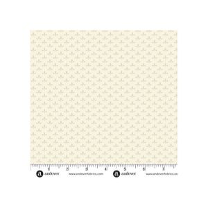 Lush fabric, Leafy, Ivory | 