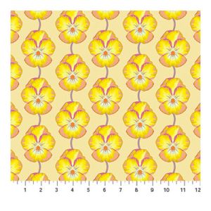 Iconic fabric: Pansies, Vintage | 