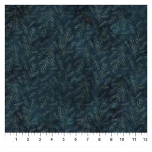 Altitude fabric, Pine Branches, Navy |