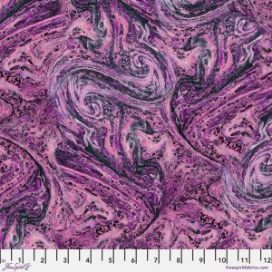 Eclectic Elements Palette fabrics, Purple Marble | 