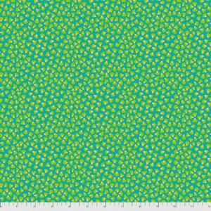 MagiCountry Fabric: Bells Turquoise (per 1/4 metre) | 