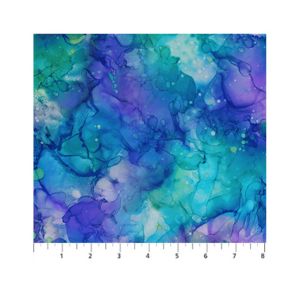 Coral Reef fabric: Colourwash, Multi | 