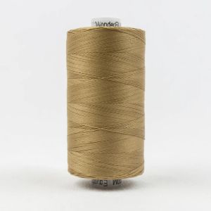 Konfetti Thread: 50wt 3 ply 100% Cotton. 1000m Spool Beige | 
