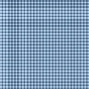Petite Fleur Fabric: Gingham, Blue |