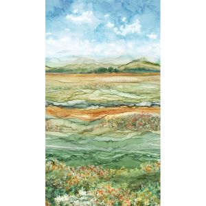 The Great Outdoors fabric: Meadow Ombre | 
