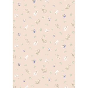 Sky Garden fabric: Scattered Sprig, Pale Peach | 