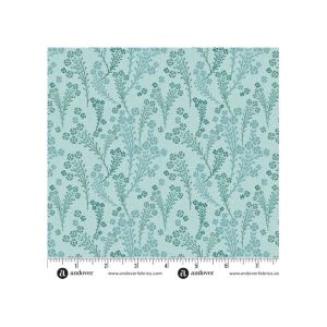 Lush fabric, Sprigs, Seafoam | 