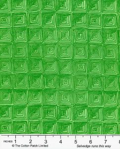 Free Spirit Game Day fabric: Maze Green (per 1/4 metre) | 