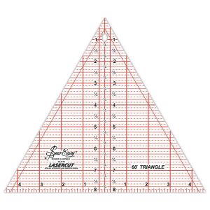 Sew Easy 60 Degree Triangle Ruler 8" X 9 1/4" | 