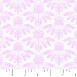Indelible Soft fabric: Echinacea Lilac, Lush | 