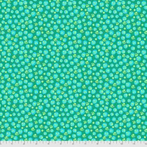 Bright Eyes Fabric: Dot Your Eyes Jade (per 1/4 metre) | 