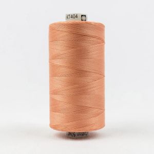 Konfetti Thread: 50wt 3 ply 100% Cotton. 1000m Spool Coral |