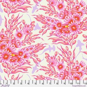 Floral Reef fabric, Shadow Sharks, Delphine | 