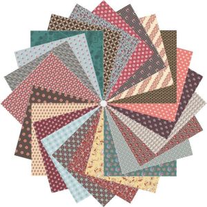 Jane Austen fabric: 10" Patchwork Palette | 