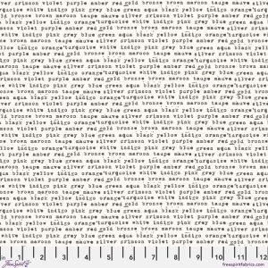 Stamped fabric: Monochrome | 