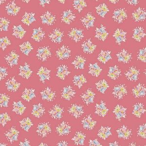 Petite Fleur Fabric: Posy, Pink |