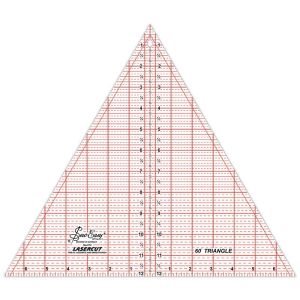 Sew Easy 60 Degree Triangle Ruler 12" x 13 7/8" | 