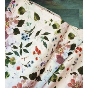 Beautiful Backing: Small Peony Garden 108" Wide | 