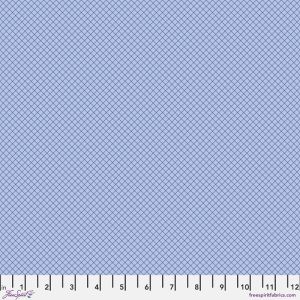 Tula Pink True Colours Fabric: On the Grid, Shoreline | 
