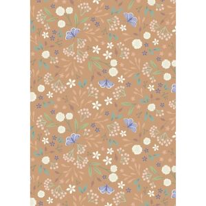 Sky Garden fabric: Floral Odyssey, Light Burnt Sienna | 