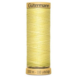 Gutermann Natural Cotton 100m Light Yellow Col 349 |