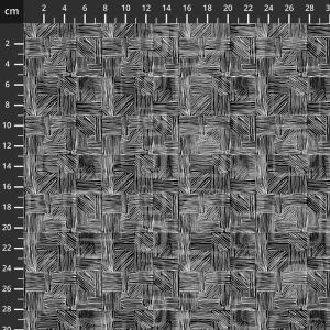 Monochrome fabric: Black and White Musical, Prima, Black | 