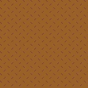 Hello Fall Fabric: Three Dots Squash (per 1/4 metre) | 