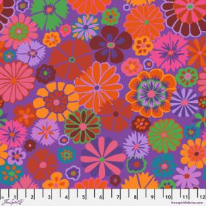 Kaffe Fassett Collective Folk Flower fabric Red |