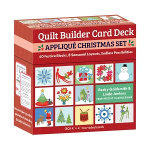 Quilt Builder Card Deck Appliqué Christmas Set |