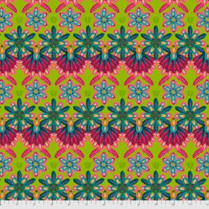 MagiCountry Fabric: Mini Plumettes Green (per 1/4 metre) | 