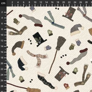 Snowy Days & Frosty Nights fabrics: Snowman Accessories | 