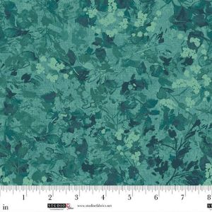 Neighbourhood Association fabric, Leaf Texture, Green |