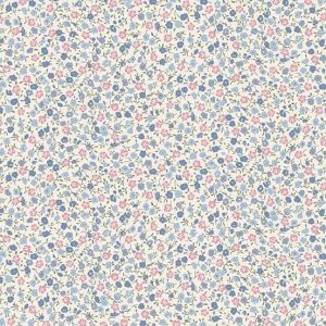 Petite Fleur Fabric: Ditzy, Blue |