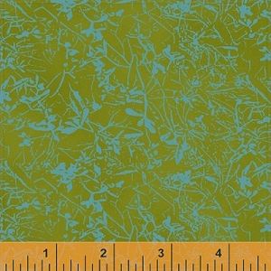 Homeward fabric: Paint Splatter Green (per 1/4 metre) | 