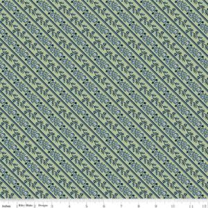 Sense and Sensibility Fabric Devonshire Green (per 1/4 metre) | 