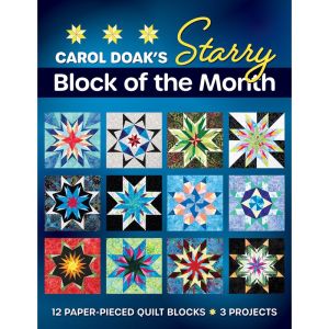 Carol Doak's Starry Block of the Month |