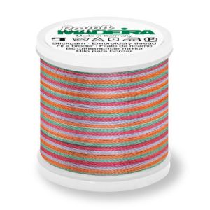 Madeira Embroidery Thread 2141 Multi Colour Blue Green Orange | 