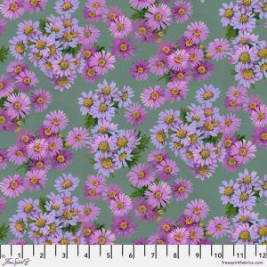 Golden Harvest fabric, Asters, Purple | 