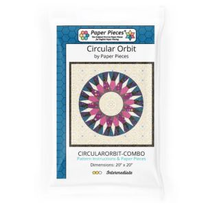 Paper Pieces Circular Orbit Pattern and Piece Pack | 