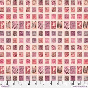 Eclectic Elements Palette fabrics, Pink Stamps | 