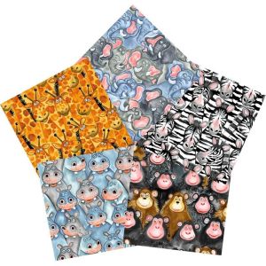 Jungle Buddies Fat Quarter Bundle | 