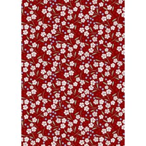 Forever Blooms fabric: Forevermore, Claret | 