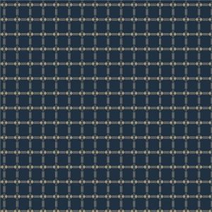 Nouveau fabric: Diamond Stripe, Navy | 