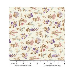 Liberty Woodland Walk fabric, Autumn Meadow, Pink | 