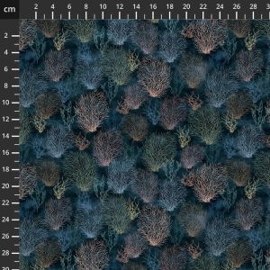 Ocean Song fabric: Coral Reef, Deep Sea |