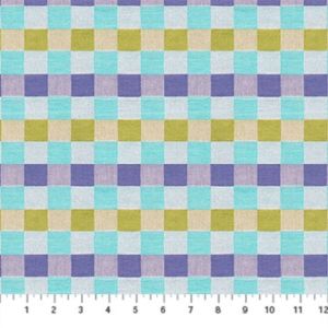 Check Mates fabric: Alternate Cheery, Rattle | 