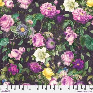 Eclectic Elements Palette fabrics, Purple Flower Shop | 