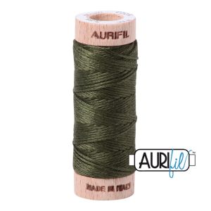 Aurifil Floss Cotton Thread 5023 Medium Green |
