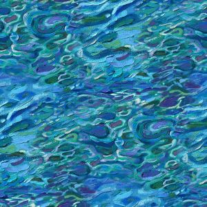 Texturescapes: Crystal Sea, Dark Blue | 